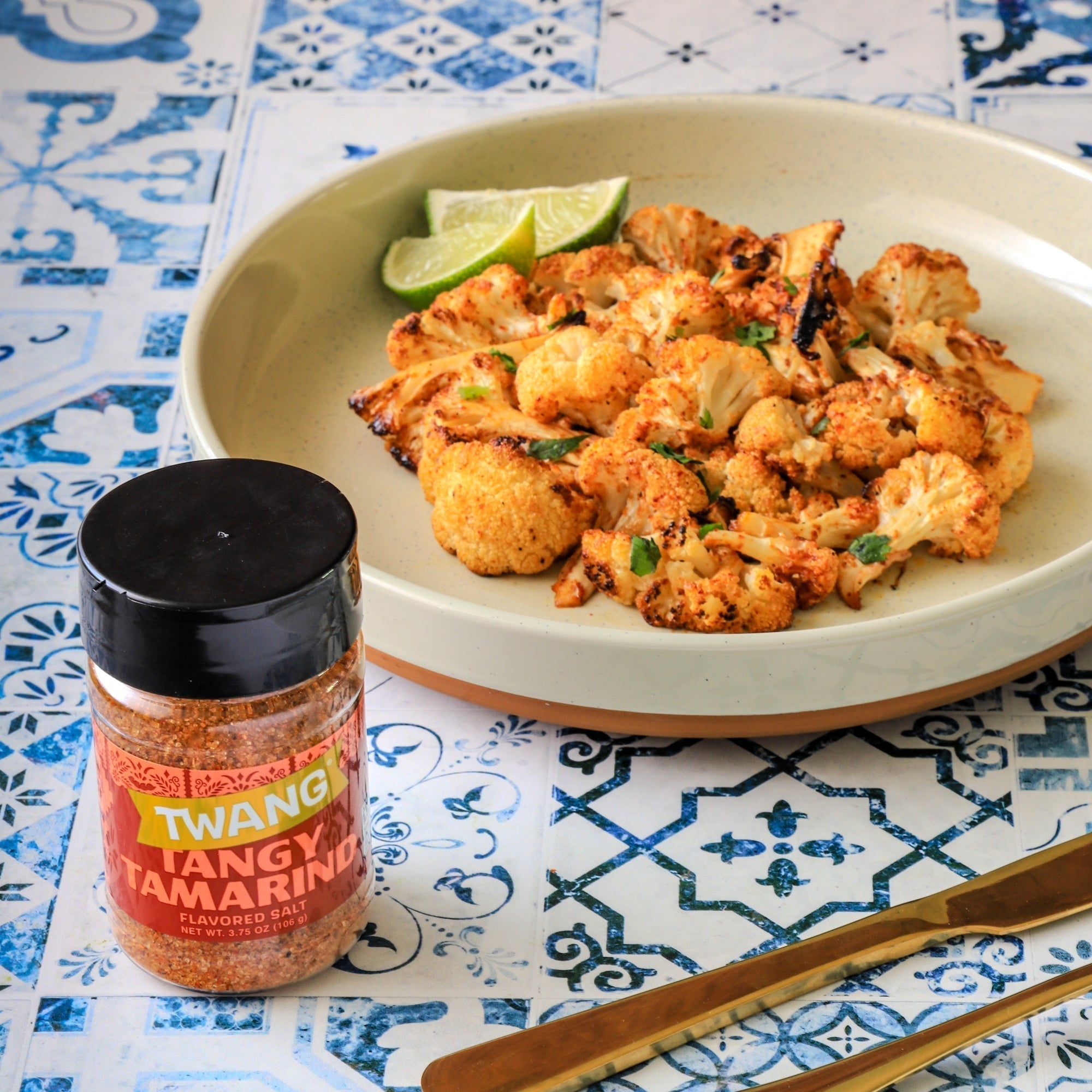 Twang Tamarind Roasted Cauliflower Bites - Twang