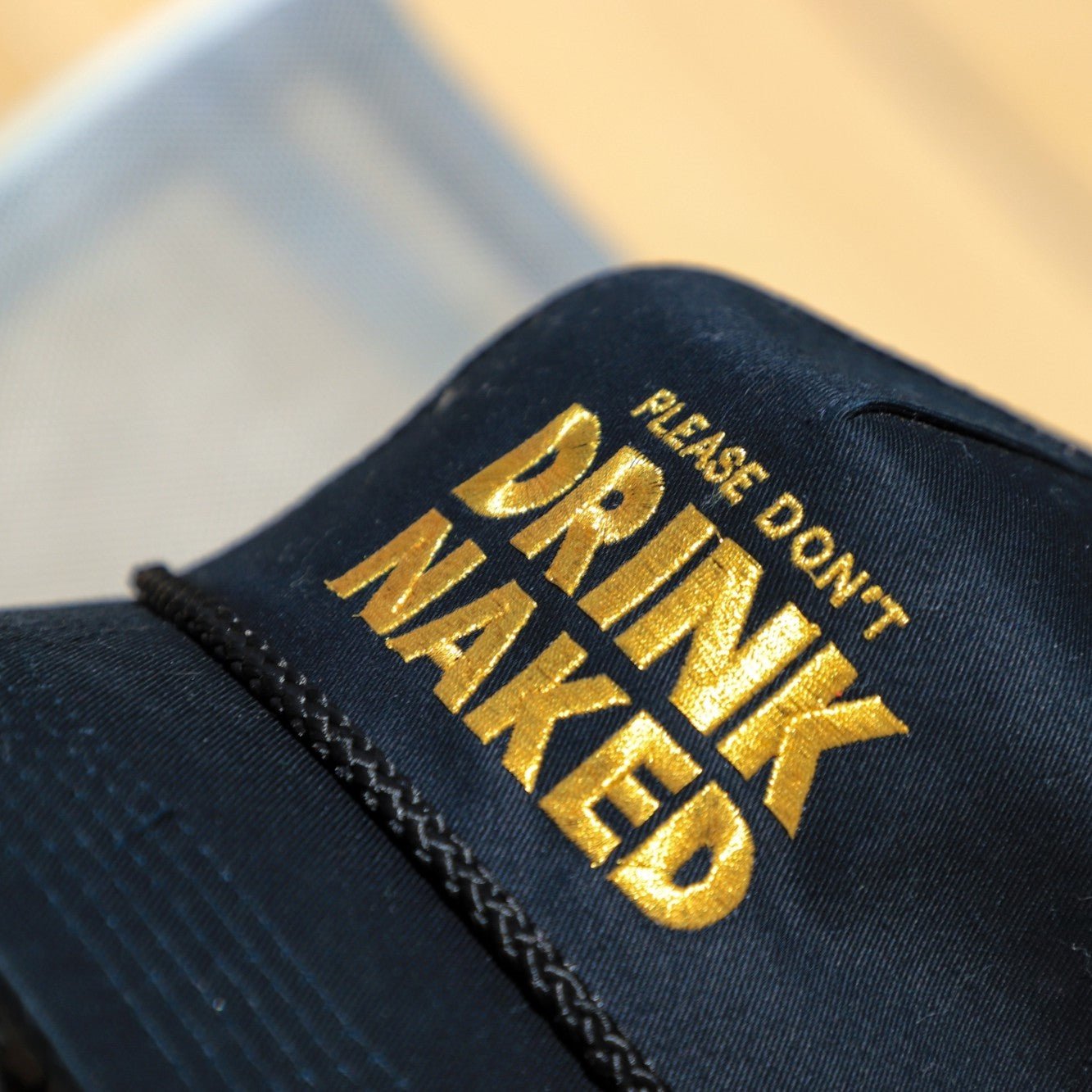 Twang Don't Drink Naked Trucker Hat Twang
