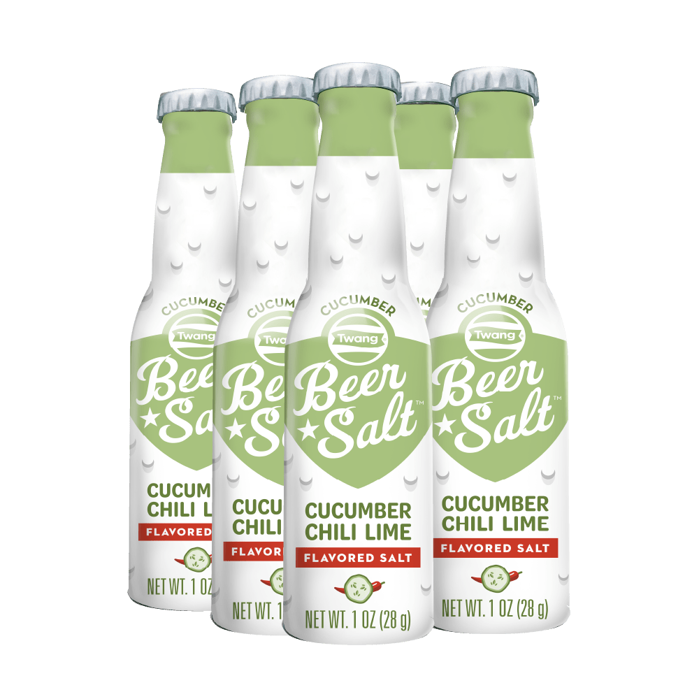 Cucumber Chili Lime Flavored Twang Beer Salt (6ct)