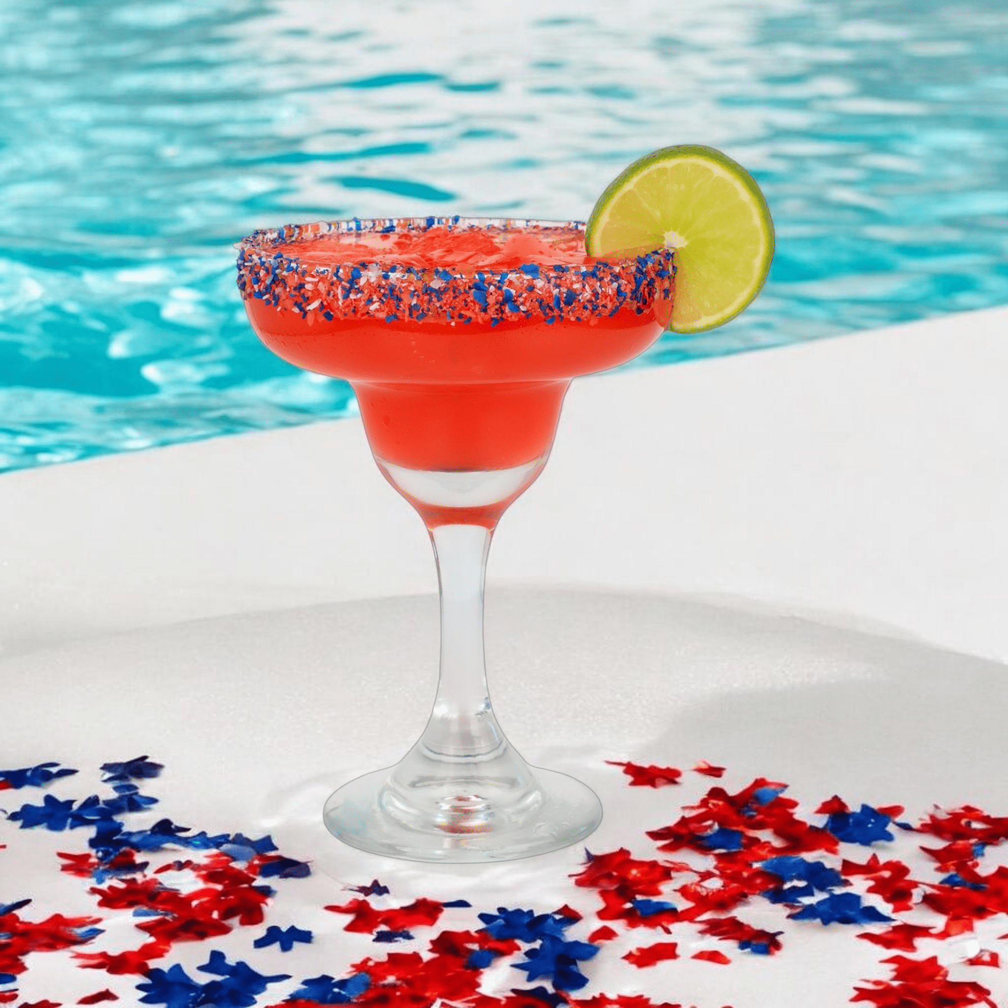 Patriotic Strawberry Margarita - Twang