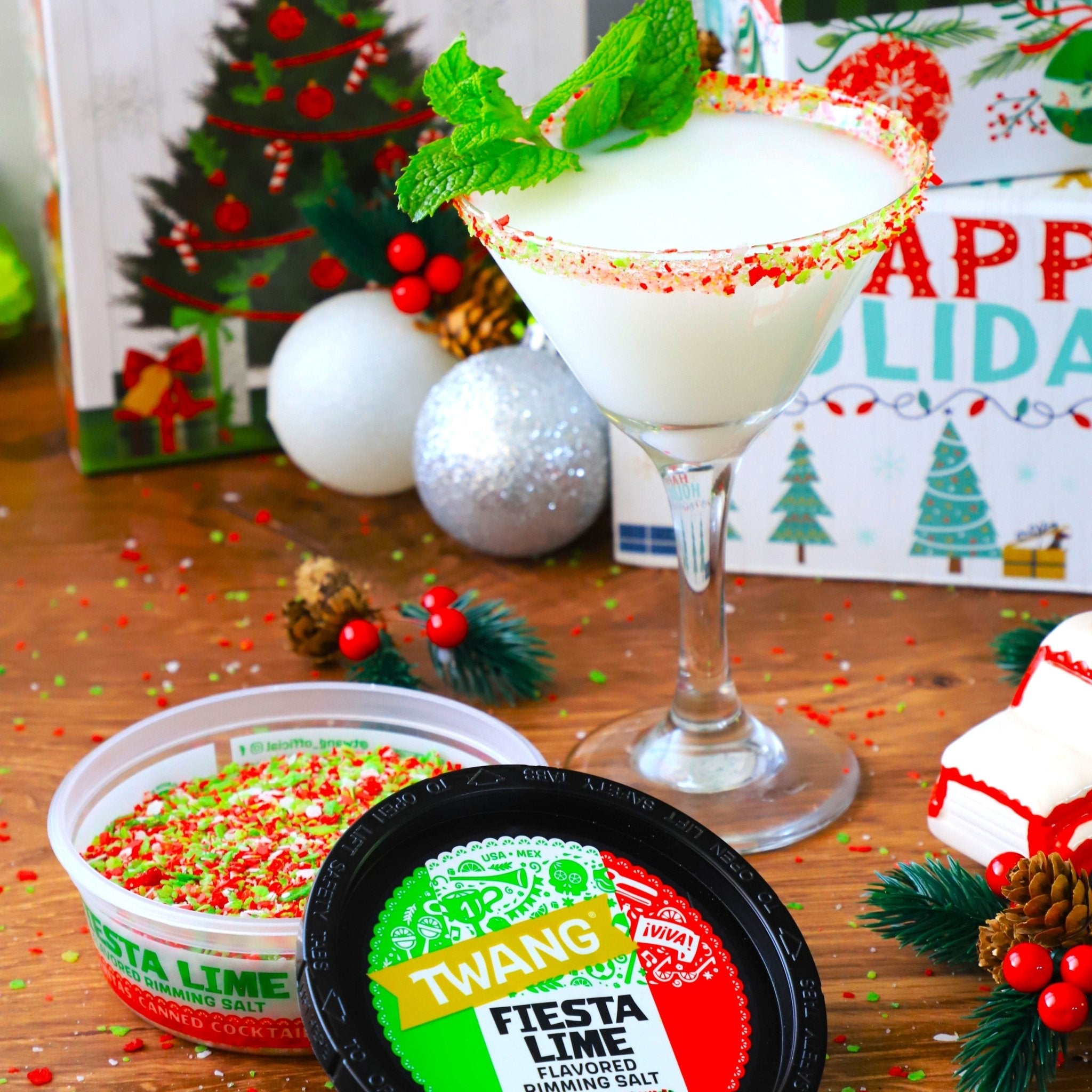 Twang Peppermint Martini - Twang