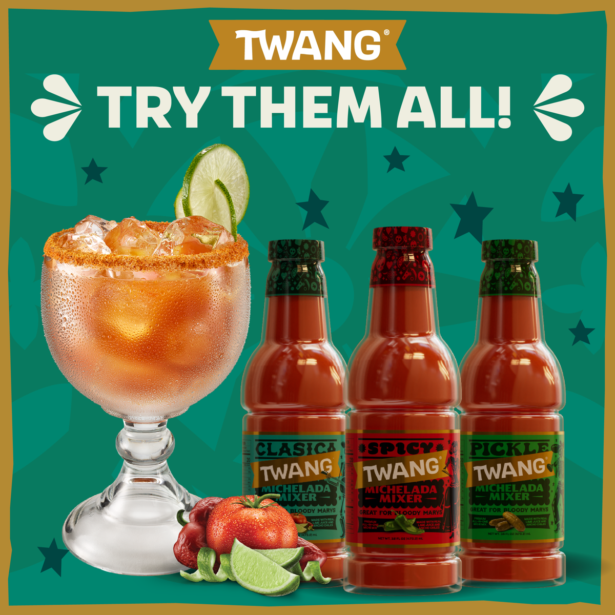Twang Classic Michelada Mix 16oz