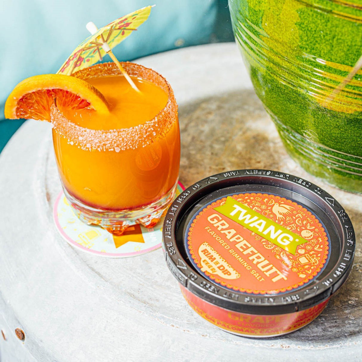 Twang Math Grapefruit Cocktail Rimming Salt - Twang Store