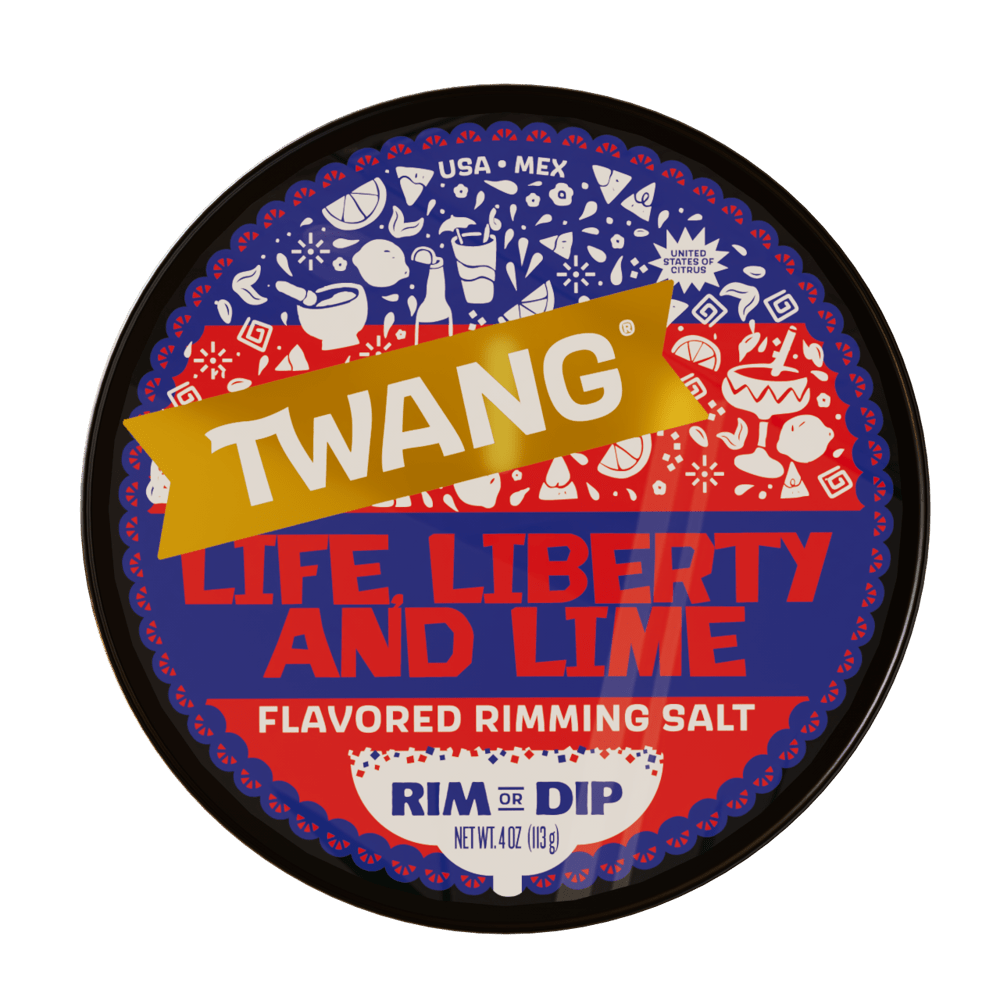 Life, Liberty, and Lime Cocktail Rimming Salt Twang