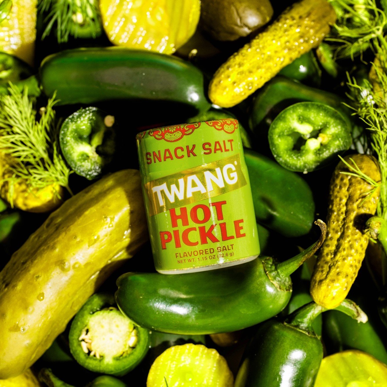 Twang Hot Pickle Flavored Salt 3 - pack Twang
