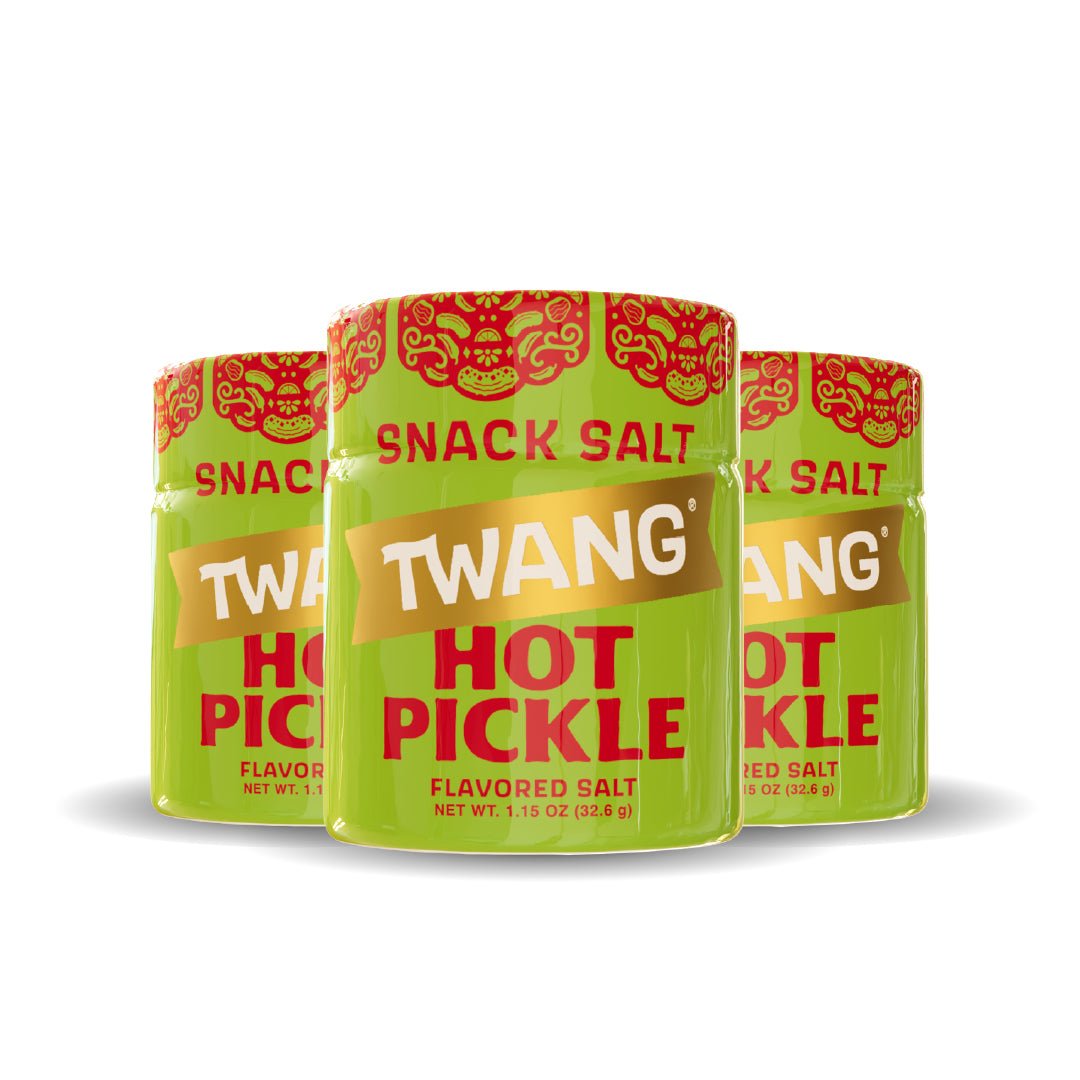 Twang Hot Pickle Flavored Salt 3 - pack Twang