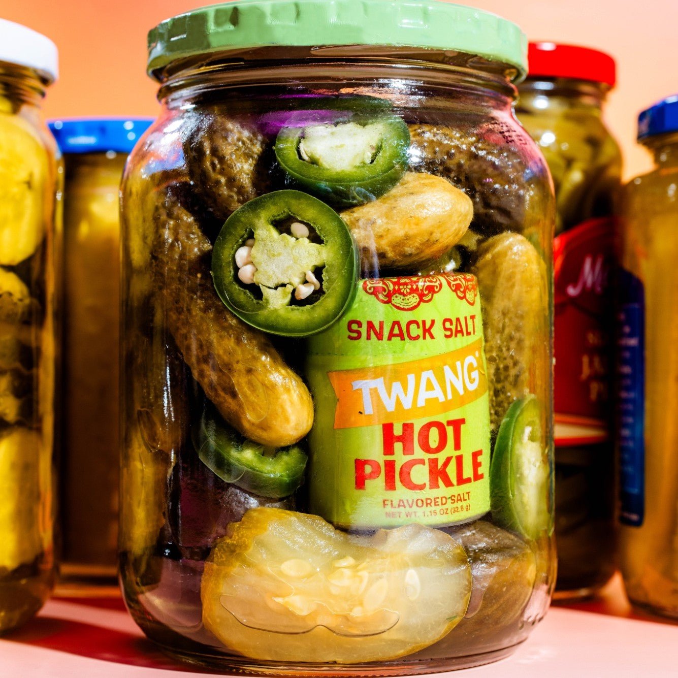 Twang Hot Pickle Flavored Salt 3 - pack Twang