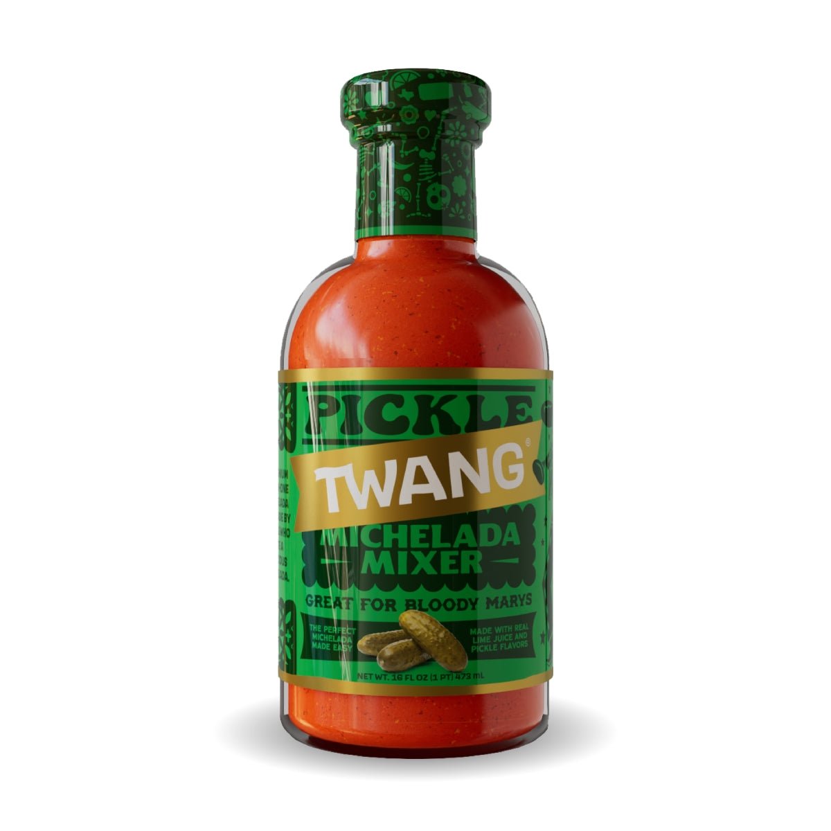Twang Pickle Michelada Mix 16oz Twang 023604971002
