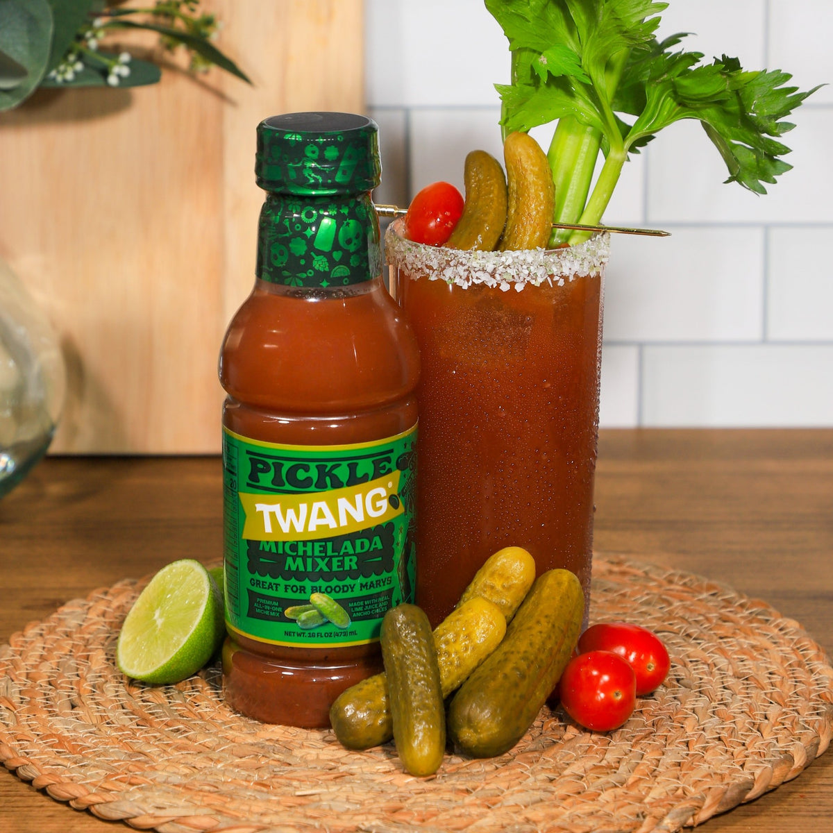 Twang Pickle Michelada Mix 16oz Twang 023604971040