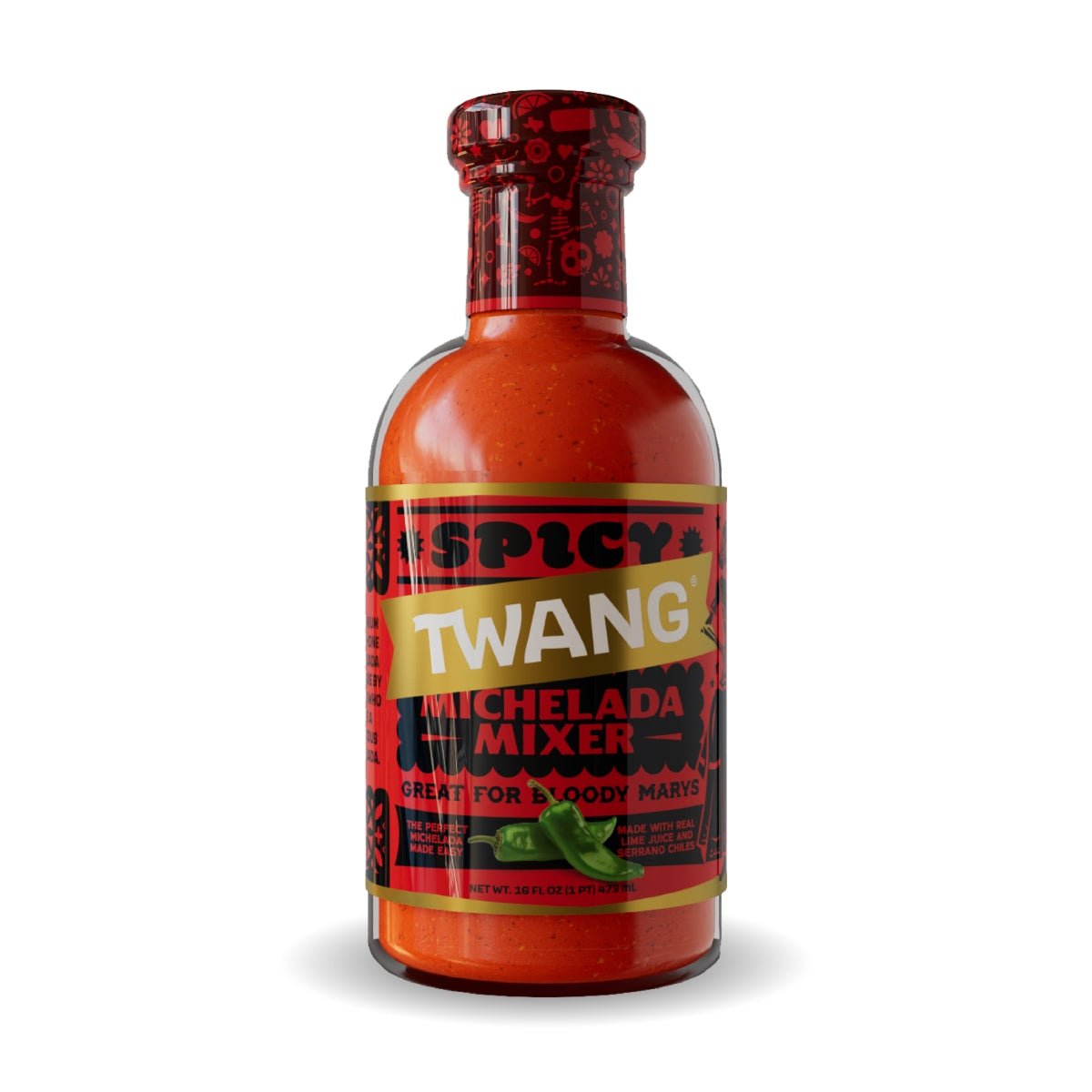 Twang Spicy Michelada Mix 16oz Twang 023604961003