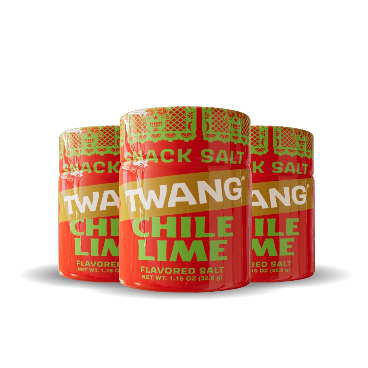 Twangerz Chile Lime Salt Shakers Twang 023604213225