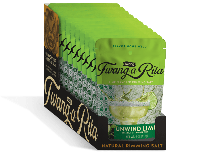 Twang-A-Rita Unwind Lime Case Cocktail Rimmers