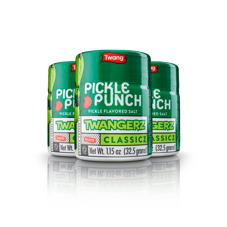 Twangerz Pickle Salt Shakers (3ct) Twang 023604213119